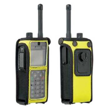 Sepura STP8000 Yellow High Visibility Case Klick Fast Stud (top loading radio)