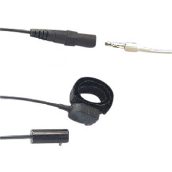 TC4 Kenwood 2 pin Kevlar 3 wire Covert surveillance headset 3.5mm socket