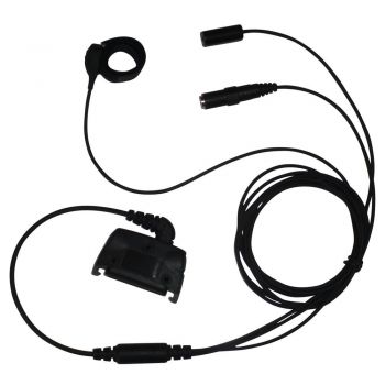 TC4 Nokia THR880i Airbus 3 wire kevlar surveillance headset 3.5mm socket (LAST ONE)
