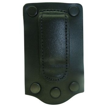 DOCK05BC Klick Fast dock with leather covered Belt Clip (GMDN0566AC)