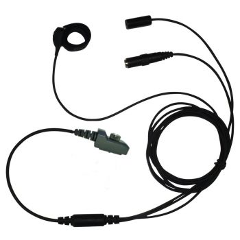 THR9 Airbus 3 wire kevlar surveillance headset 3.5mm socket