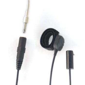 TC4 Nokia THR880i Airbus 3 wire kevlar surveillance headset 3.5mm socket