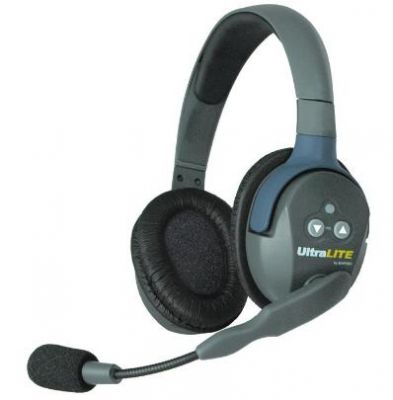 Licence Free Eartec ultraLite HD double sided DECT headset voice activated - ULDR - Showcomms