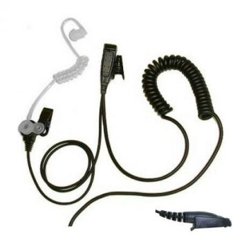 GP344 1 Wire headset with PTT Mic and Earpiece