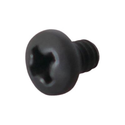 Telex Zinc Screw black N2-56 X 1-8 inch - F01U311103 - Showcomms