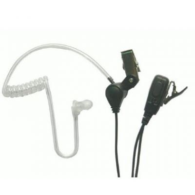 1 wire Acoustic tube Earpiece with mic for UltraPAK - EARTEC-SST - Showcomms