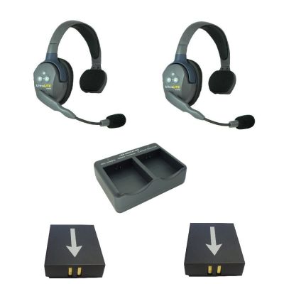 Eartec UltraLITE HD Theatre Intercom Wireless Comms System 2 Users - UL2S - Showcomms