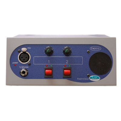 FW2010 Four Wire box with 2 inputs 2 outputs and 2 IFBs - FW2010 - Showcomms