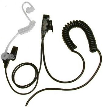 BG SC20 SC21 STP8000 STP9000 series 1 wire Earpiece and PTT mic with Kevlar cables