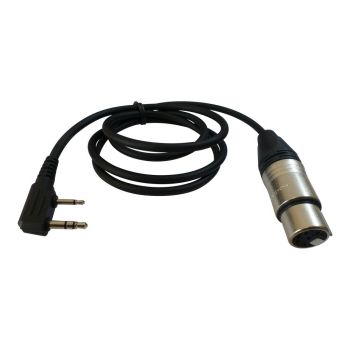 AD919 Walkie Talkie Adapter Lead with Kenwood 2 pin connection