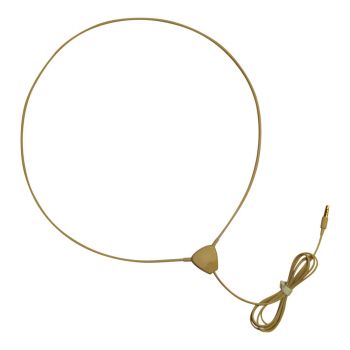 Induction Neckloop for Mobile Phone with integrated microphone (Beige)