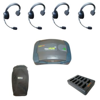 Eartec UltraLITE HD Theatre Intercom Wireless Comms 4 Users