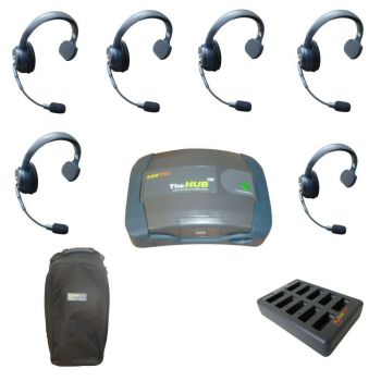 Eartec UltraLITE HD Theatre Intercom Wireless Comms 6 Users