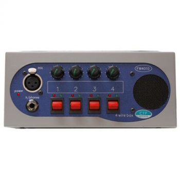 FW4010 Four Wire box with 4 inputs 4 outputs and 4 IFBs