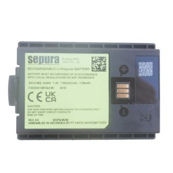 Sepura SC20 SC21 STP8000 STP9000 Battery Li-Polymer 1130mAh 8.6Wh