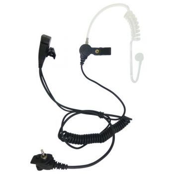 BG MTH800 Tetra 1 wire acoustic tube earpiece and PTT with secured connector