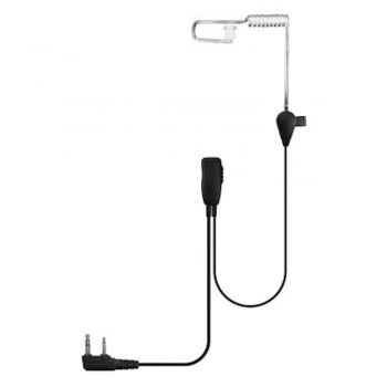 Value Kenwood 2pin 1 wire headset with PTT Mic and Earpiece
