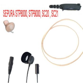 TC4 Sepura STP8038 ICM40 Wireless Induction Earpiece kit