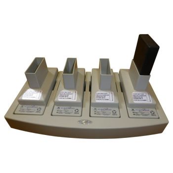Telex BC-800NM4 TR700 TR800 4 pod Battery Charger with 4 NiMH batteries