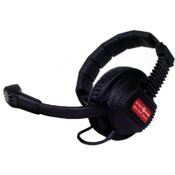 Altair Single sided headset with XLR4F for Tecpro Style beltpack 