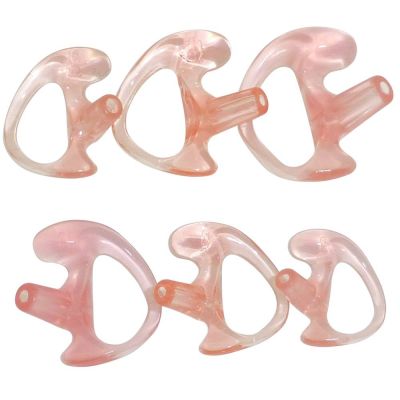 Earpiece Upgrade KIT 6 Flexible Skeleton Inserts Left and Right Ears  - SKEL-KIT - Showcomms