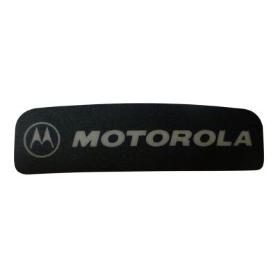 GP340 radio spare part Adhesive Motif "Motorola" - 3386269Z01 - Showcomms