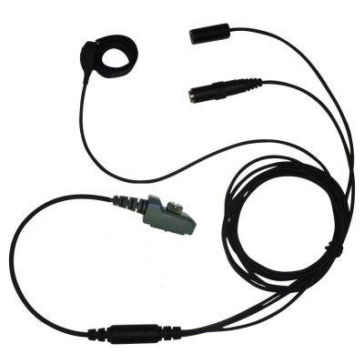Airbus THR9 3 wire kevlar surveillance headset 3.5mm socket - TC4-THR9-JACK - Showcomms