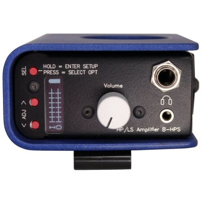 B-HPS Battery Powered Headphone Amplifier with Speaker - B-HPS - Showcomms