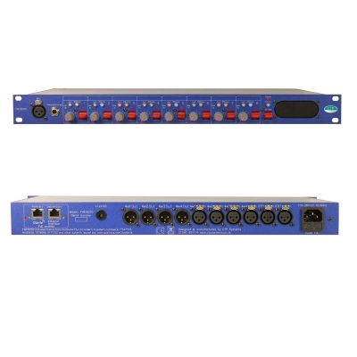 FWD8000 Dante 4 wire 1U panel with mirrored analoge audio - FWD8000 - Showcomms