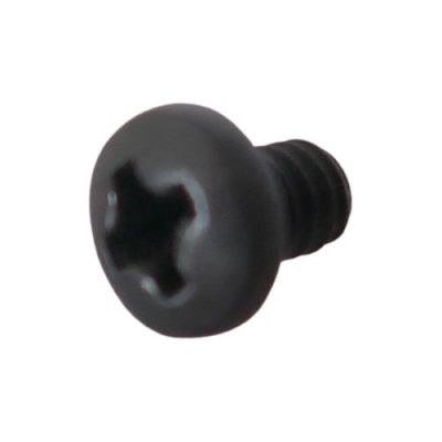 Telex headset screw various models N2-56 X 1-8 inch Black Zinc - F01U311103 - Showcomms