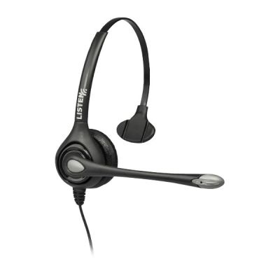 Headset 2 single sided with boom microphone (for LK-1) - LA-452 - Showcomms