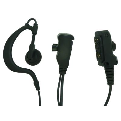 Cassidian THR-9 1 Wire Headset with PTT Mic and Ear speaker - MSG-1W-THR9 - Showcomms