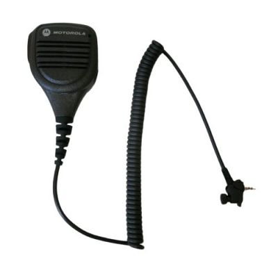 Motorola MTP850 Small Remote Speaker MIc with Emergency Button - PMMN4015A - Showcomms