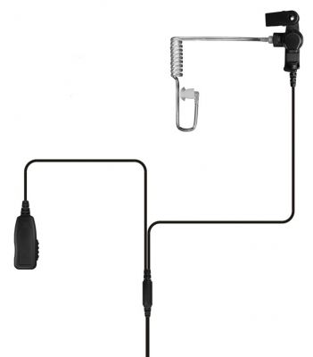 Value Motorola Mototrbo SL4000 SL4010 2 wire Earpiece with PTT mic - SL4000-2WIRE - Showcomms
