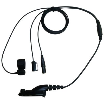 TC4 Motorola MTP850S and MTP6550 3 wire kevlar surveillance headset 3.5mm socket - TC4-M7-JACK - Showcomms