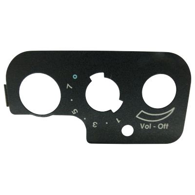 Motorola GP300 radio 8 Channel Top Escutcheon - 3680147S08 - Showcomms