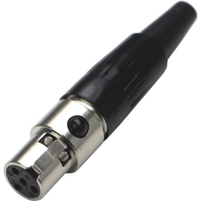 Altair WAM100 4 pin mini female headset connector for WBP100 beltpack - ALT-55115 - Showcomms
